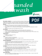 Pre-Sanded Cemwash: PRE-SANDED CEMWASH Is An Economical Attractive Decorative Portland Cement-Based Paint Manufactured by