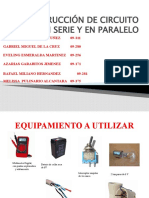 Construcción de circuitos en serie y paralelo