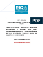 Coronavirus - Resolução Assessoria Especial 02-04-2020