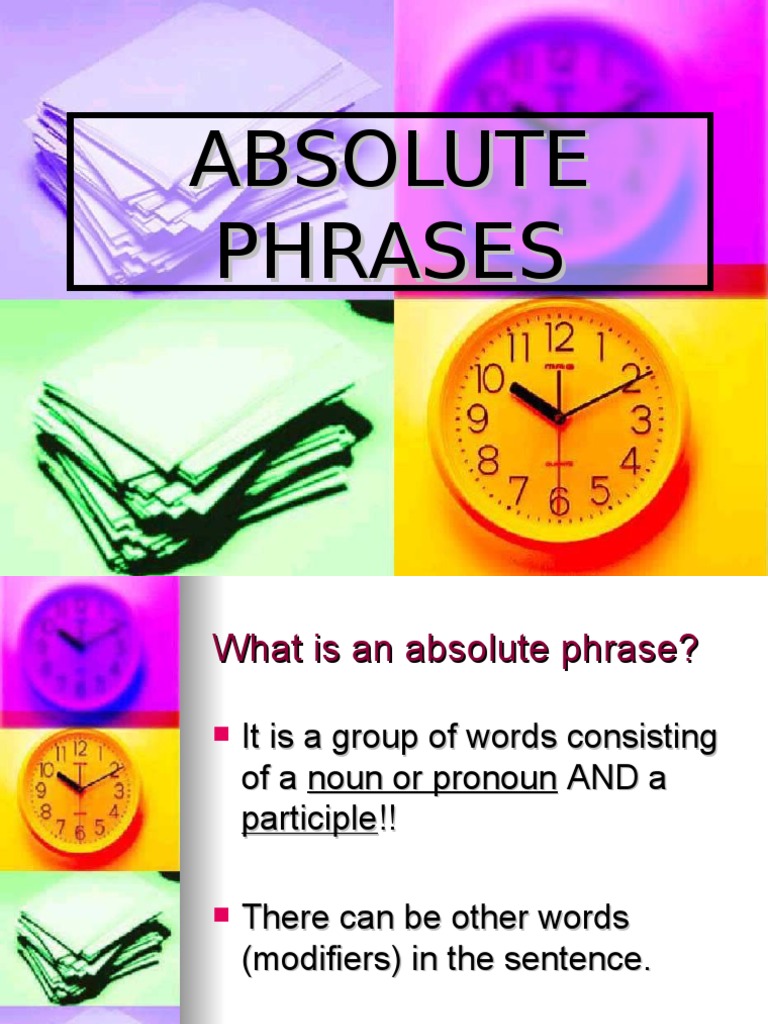 Absolute Phrases PDF