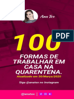 100 Formas de Trabalhar Online Na Quarentena