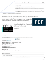 Handbook of the Economics of Art and Culture
