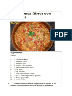 Sarandonga (Arroz con bacalao