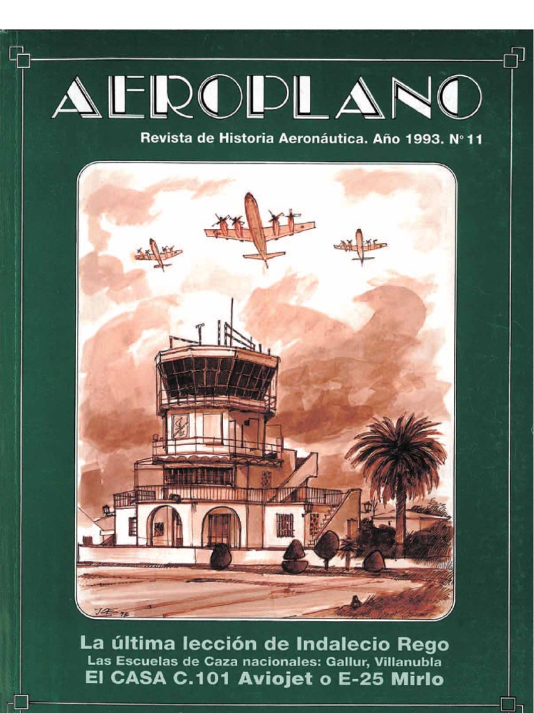 Revista Aeroplano Numero 11 Del Ano 1993