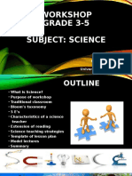 Science Workshop Grade 35