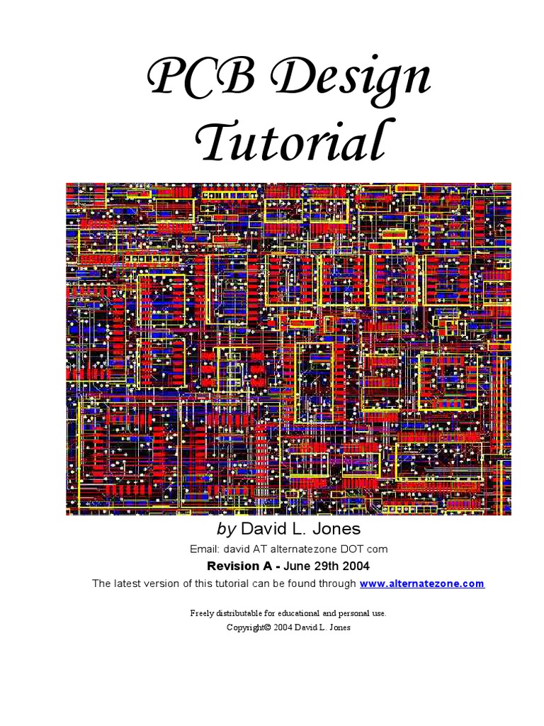 PCB Design Tutorial: by David L. Jones | PDF | Printed Circuit Board ...