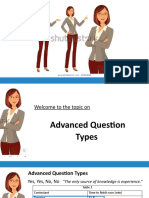 Advanced Question Types