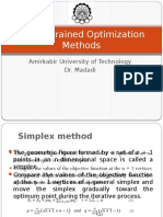 Unconstrained Optimization Methods: Amirkabir University of Technology Dr. Madadi