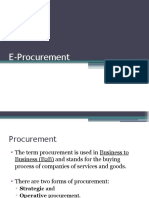 E Procurement