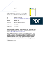 Journal Pre-Proof: M Edecine Et Maladies Infectieuses