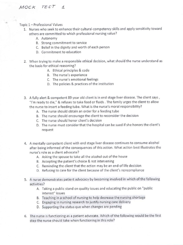 CBT MOCK TEST 1 2 and Answer Key PDF | PDF
