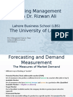 Marketing Management With Dr. Rizwan Ali The University of Lahore