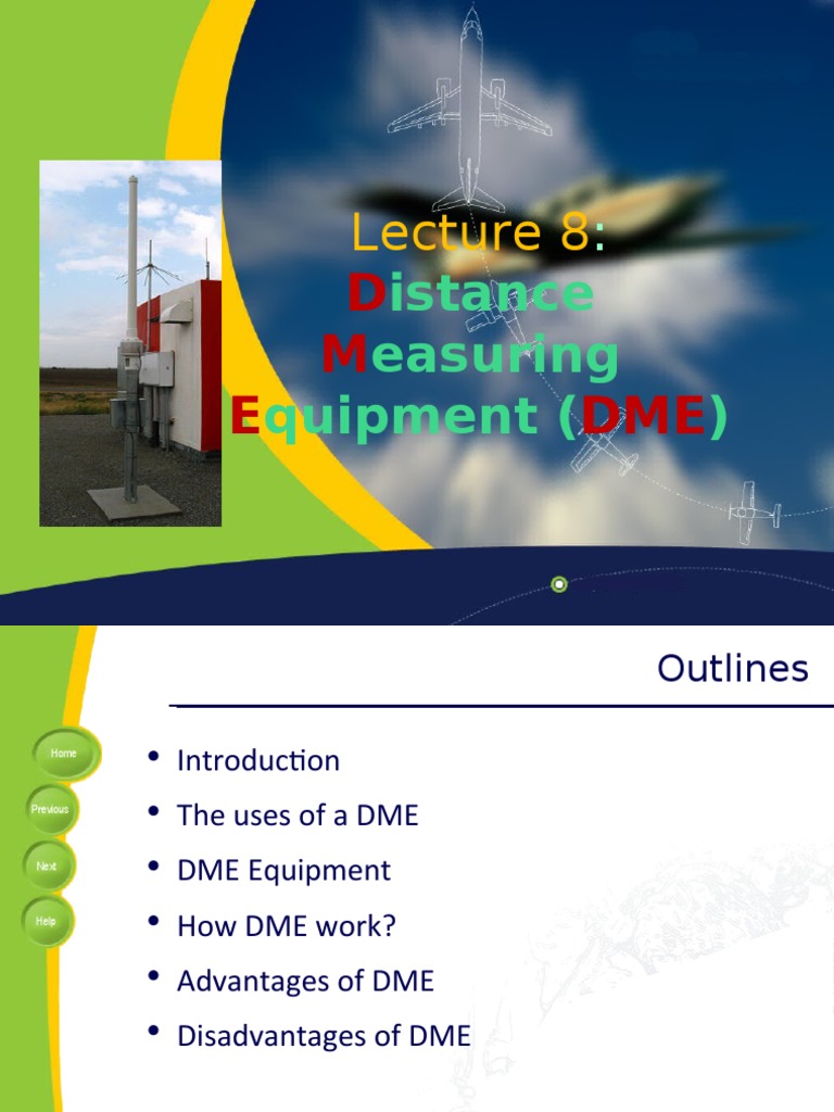 Understanding Distance Measuring Equipment | PDF | Radio ...