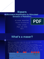 Masers Presentation