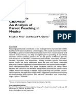 Are Parrots Craved? An Analysis of Parrot Poaching in Mexico