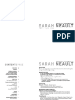 Sarah Neault Portfolio 2011