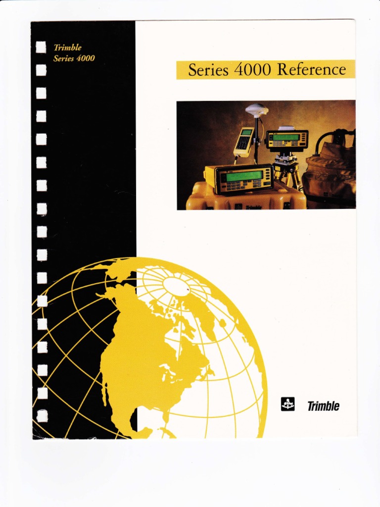 Docslide - Us - Trimble Series 4000 Reference Manual PDF | PDF ...