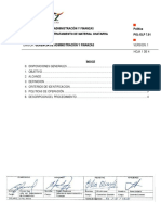 Política Del Tratamiento de Material Chatarra PDF