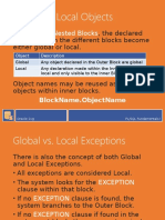 08b - PL-SQL Fundamentals I - Global Vs Local Objects