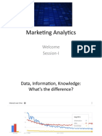 Marketing Analytics Session-I&II S