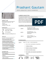 Prashant Gautam Resume PDF