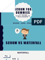 Scrum For Dummies: Rossa - Joni - Rizal