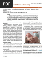 An Overview of Recent Developments in The Field of Wearable Smart Textiles 2165 8064 1000368