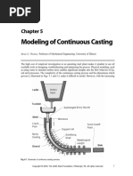 Modelling Methods of Continuous Casting PDF