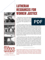Lutheran Resources for Worker Justice 