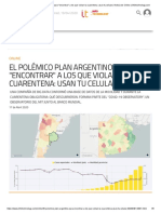 El Polémico Plan Argentino para - Encontrar - A Los Que Violan La Cuarentena - Usan Tu Celular - Noticia de Online