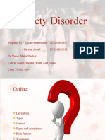 Anxiety Disorder