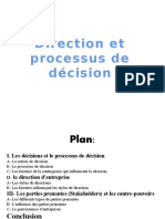 Les Processus de Decision Et Styles de D