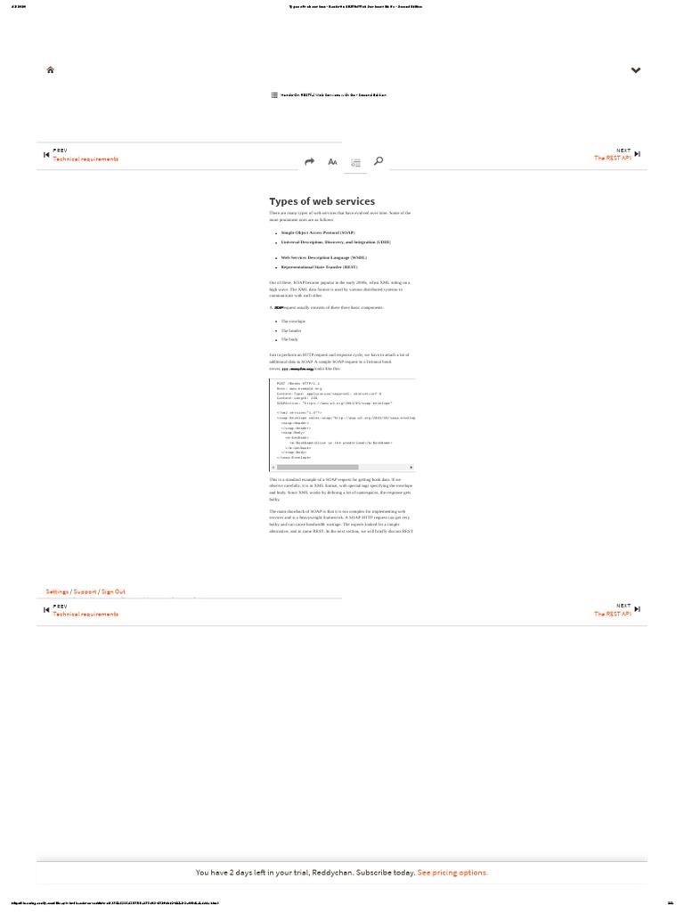 Types of Web Services - Hands-On RESTful Web Services With Go - Second ...