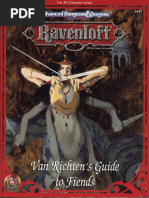 Van Richten's Guide To Fiends PDF