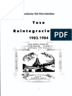 GIL HERNANDEZ Antonio Tese Reintegracionista AGAL 1983 1984 PDF