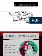 Mitigasi Bencana Banjir