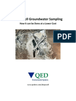 Deep-Well Groundwater Sampling: How It Can Be Done at A Lower Cost