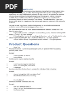 Product Questions: Tax Question Classification