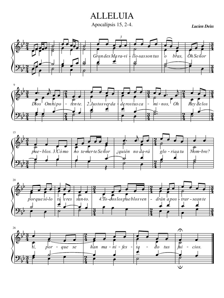 Alleluia Lucien Deiss PDF
