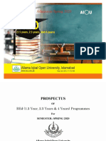 B.Ed Prospectus PDF