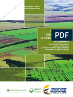 Concentración y Extranjerización de Tierras Productivas en Colombia PDF