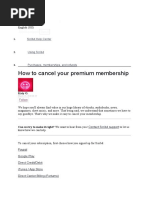 How To Cancel Your Premium Membership - Scribd Help Center | PDF ...
