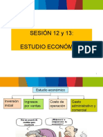 Sesion 12 y 13 Estudio Economico
