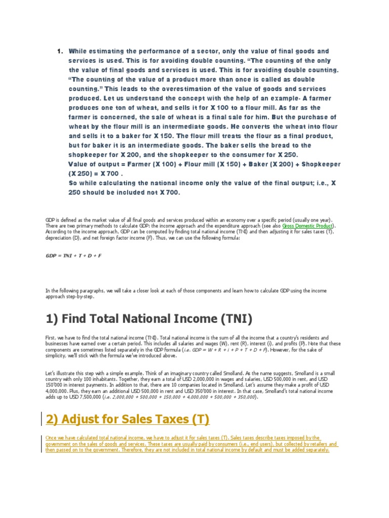 While Estimating The Performance of A Sector | PDF | Measures Of ...