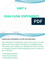 Unit 4 Cash Flow Statements: 4/19/20 1 Prof - Santosh MK