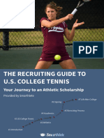 The Recruiting Guide To U.S. College Tennis: Your Journey To An Athletic Scholarship