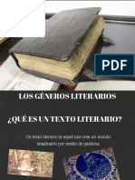 Los Géneros Literarios PDF