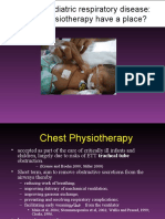 Does Chest Physiotherapy Help Critically Ill Children