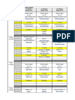 Jadwal Aplikatif Pekan Ke 11 Tingkat 1