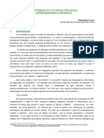 Importancia Do Tutor No Processo Ensino Aprendizagem PDF